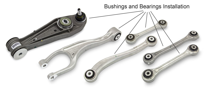 Control arm services for Porsche 991