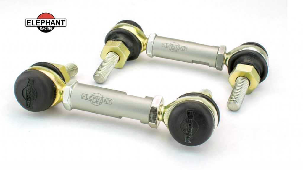 Adjustable rear drop links for Porsche 996 and 997