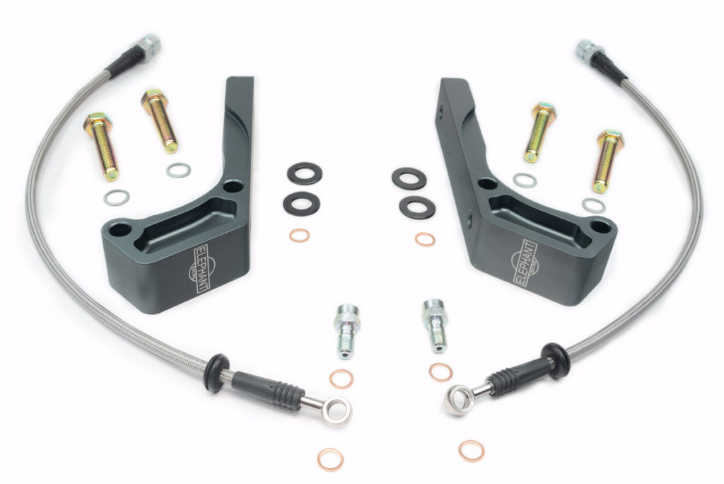 Boxster rear brake adapter kit for Porsche 911