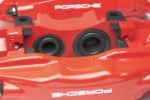 Big Red caliper details for Porsche 964 and 993