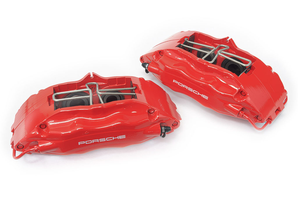 Big Red Turbo Caliper Pair, Rear For Porsche 964 and 993