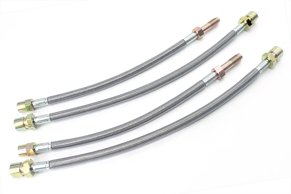Braided Stainless DOT Brake Lines for Porsches