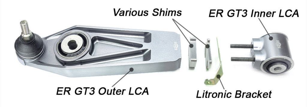 GT3 Control Arm Components