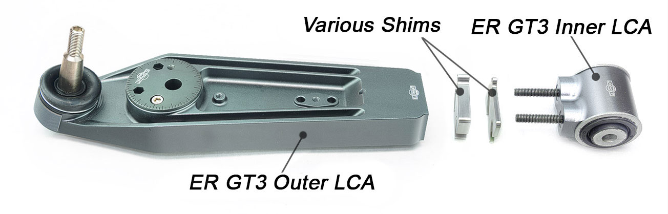 GT3 Control Arm Components