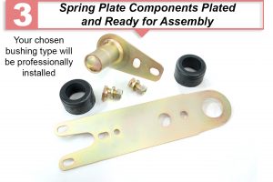 Step 3: Rebuild service for Porsche 911 spring plates