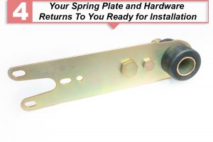 Step 4: Rebuild service for Porsche 911 spring plates