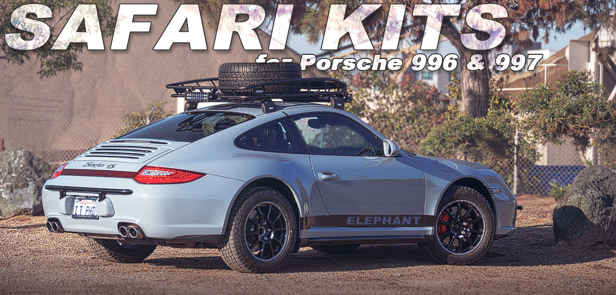 Elephant Racing • Safari Packages for Porsche 996, 997: For