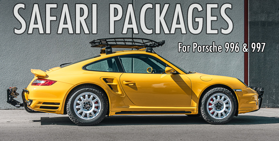 Safari Packages for Porsche 996 and 997